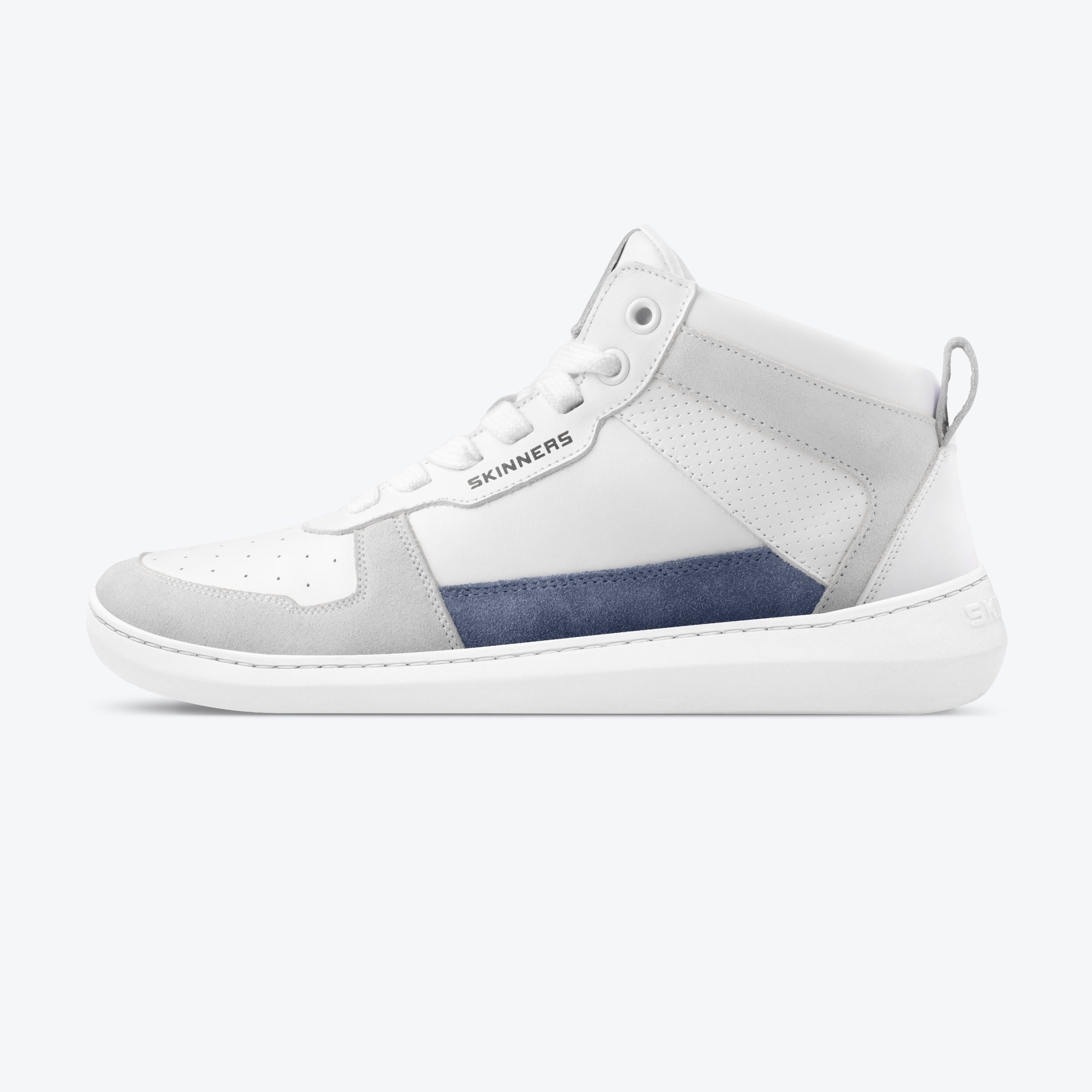 Oldschooler High Top – Blue/White