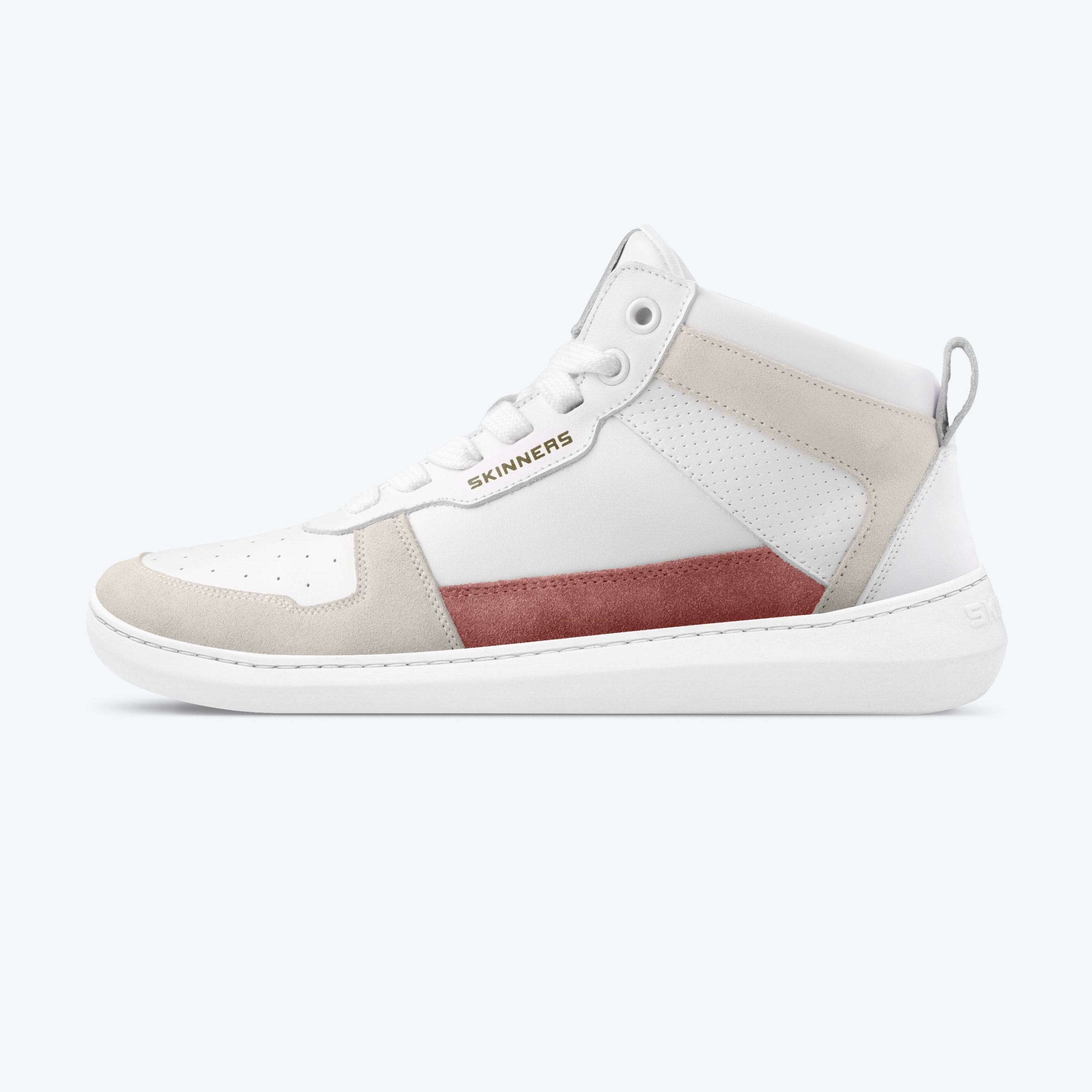 Oldschooler High Top – Pink/White
