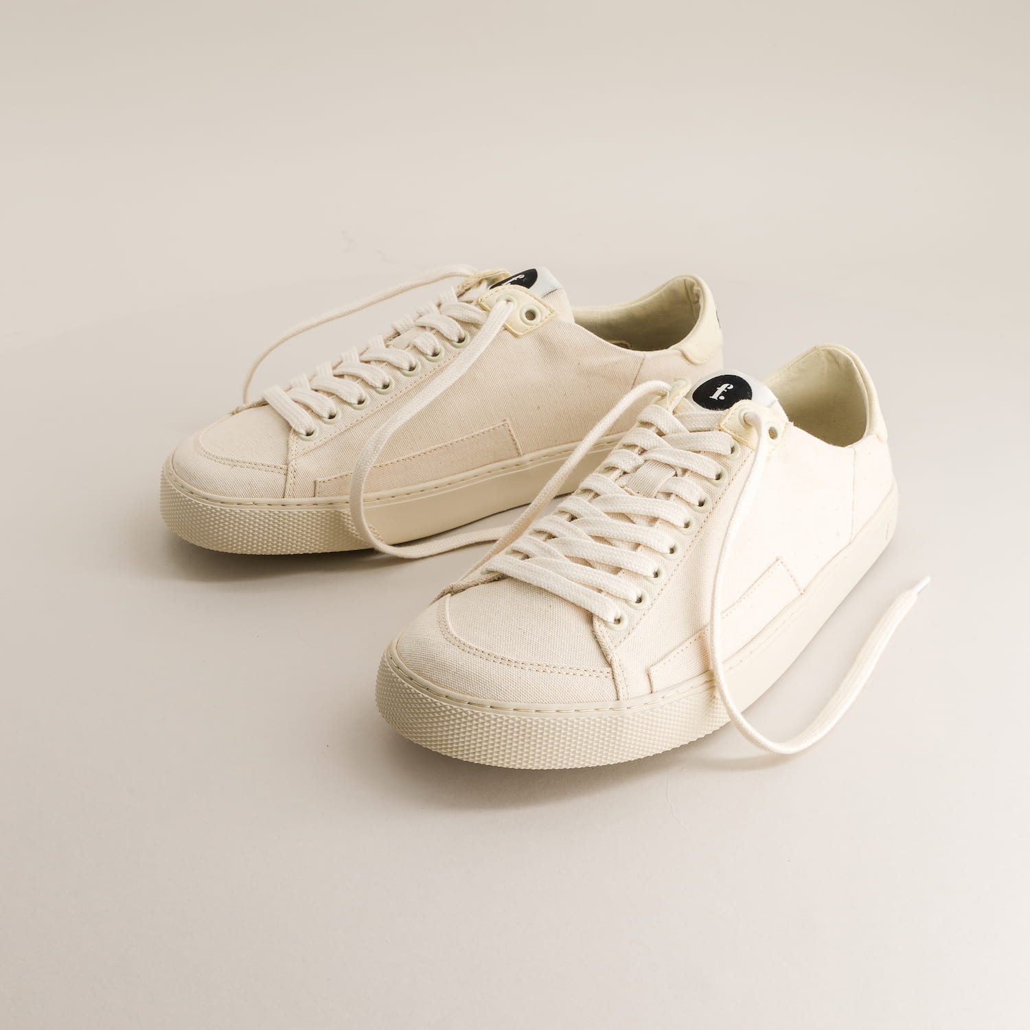 Peach – Ivory Canvas