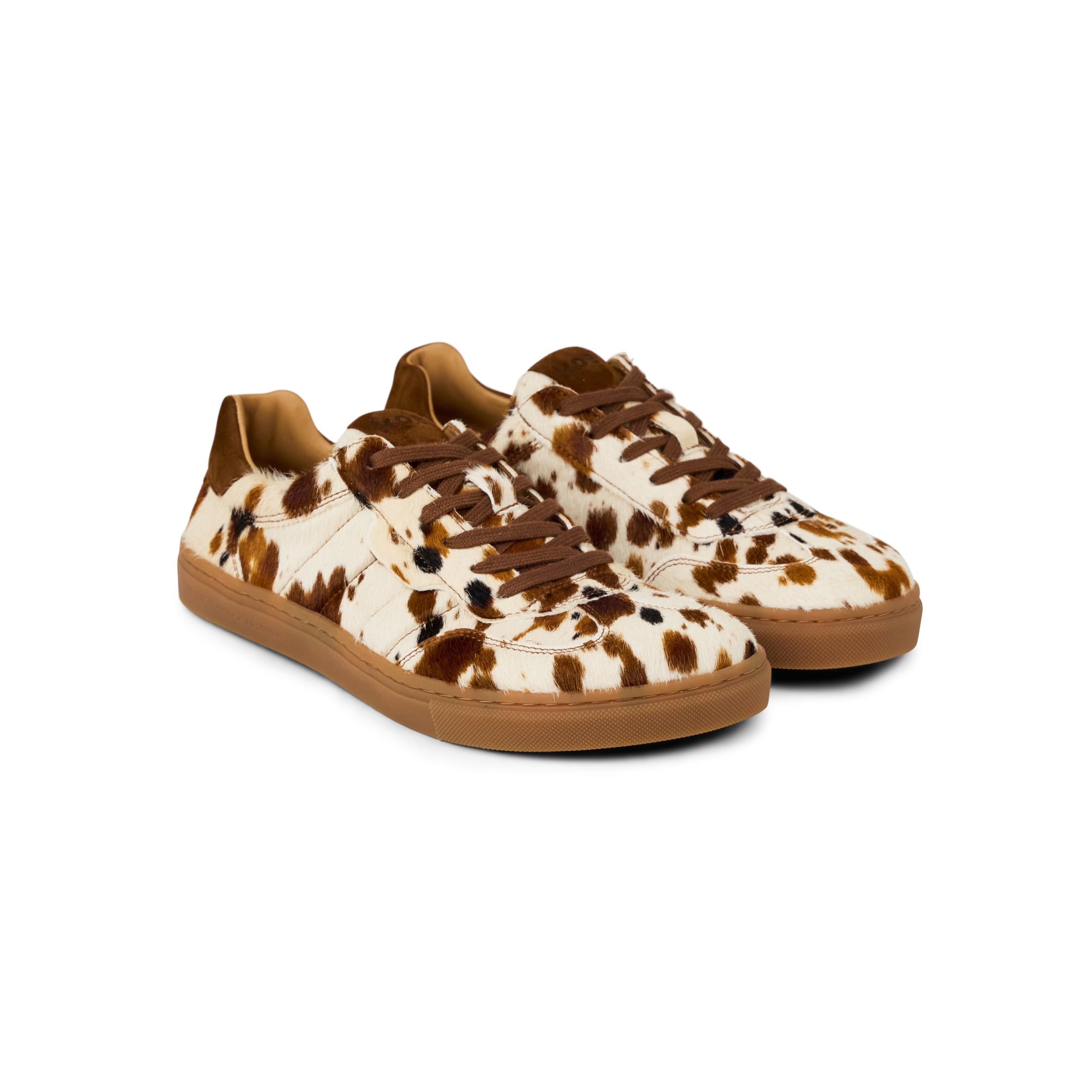 HELENA SUEDE Print – Beige
