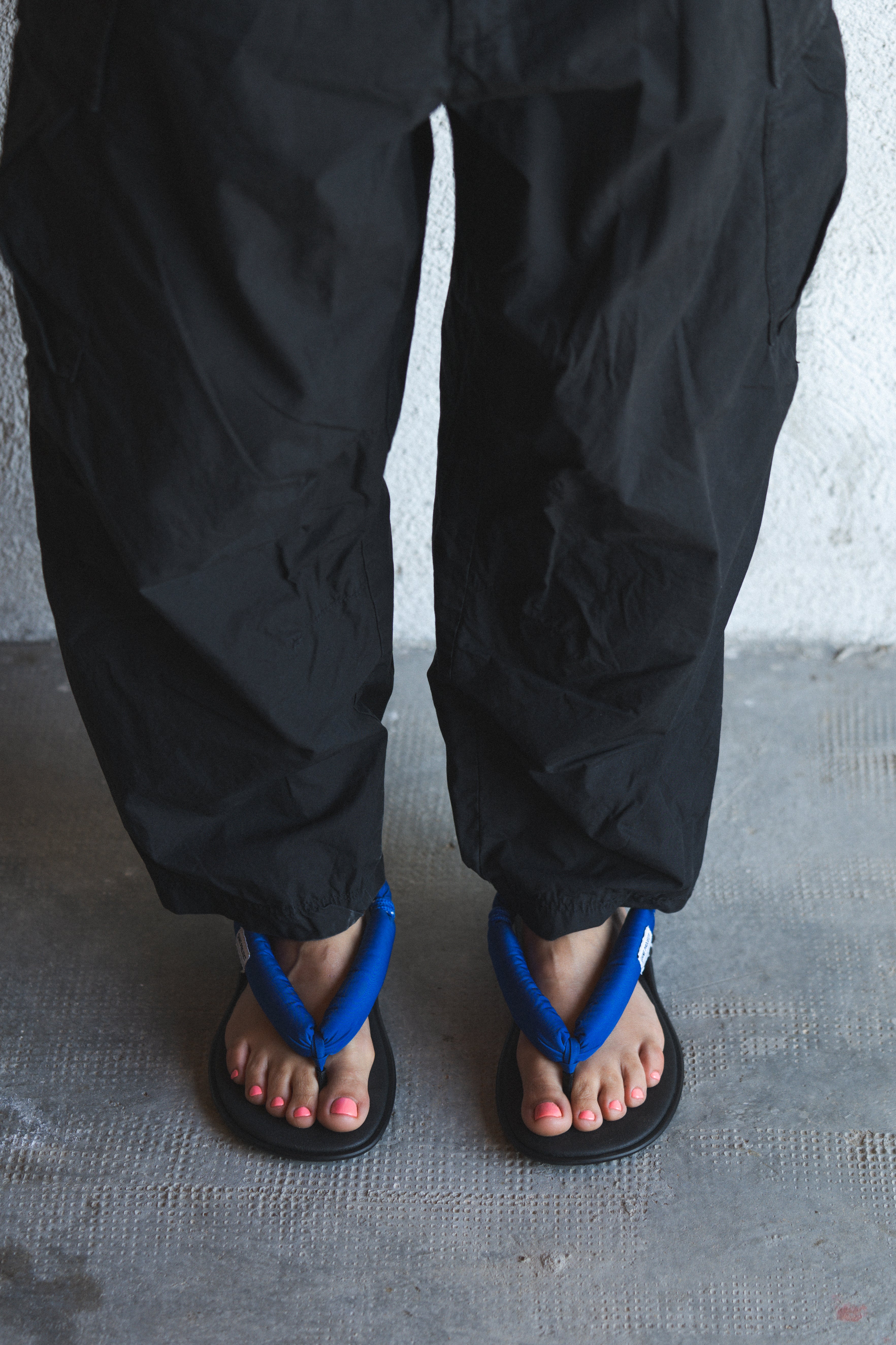 PADDED SANDAL SOREN – COBALT