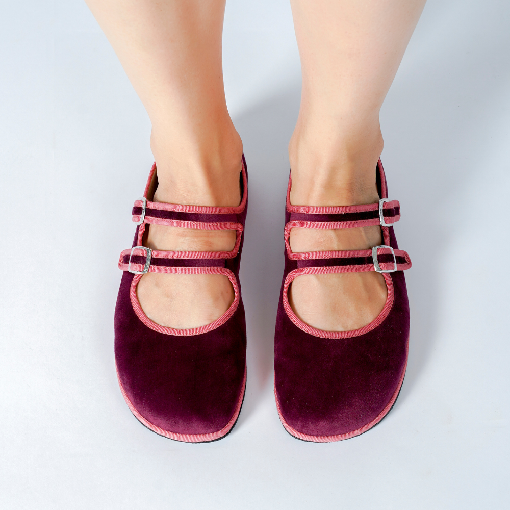 Mary Jane Autumn Plum – Dark Violet