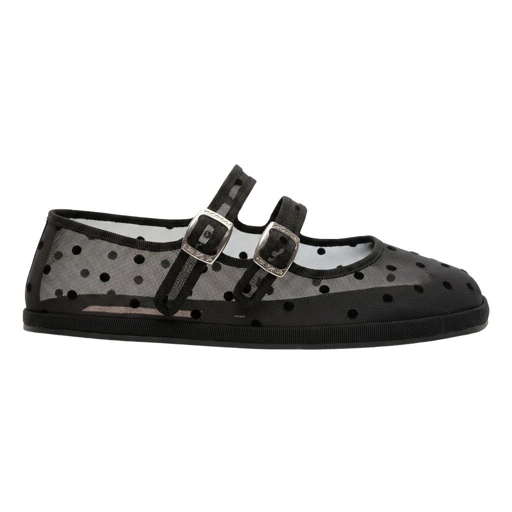 Mary Jane Shadow Dot – Nero