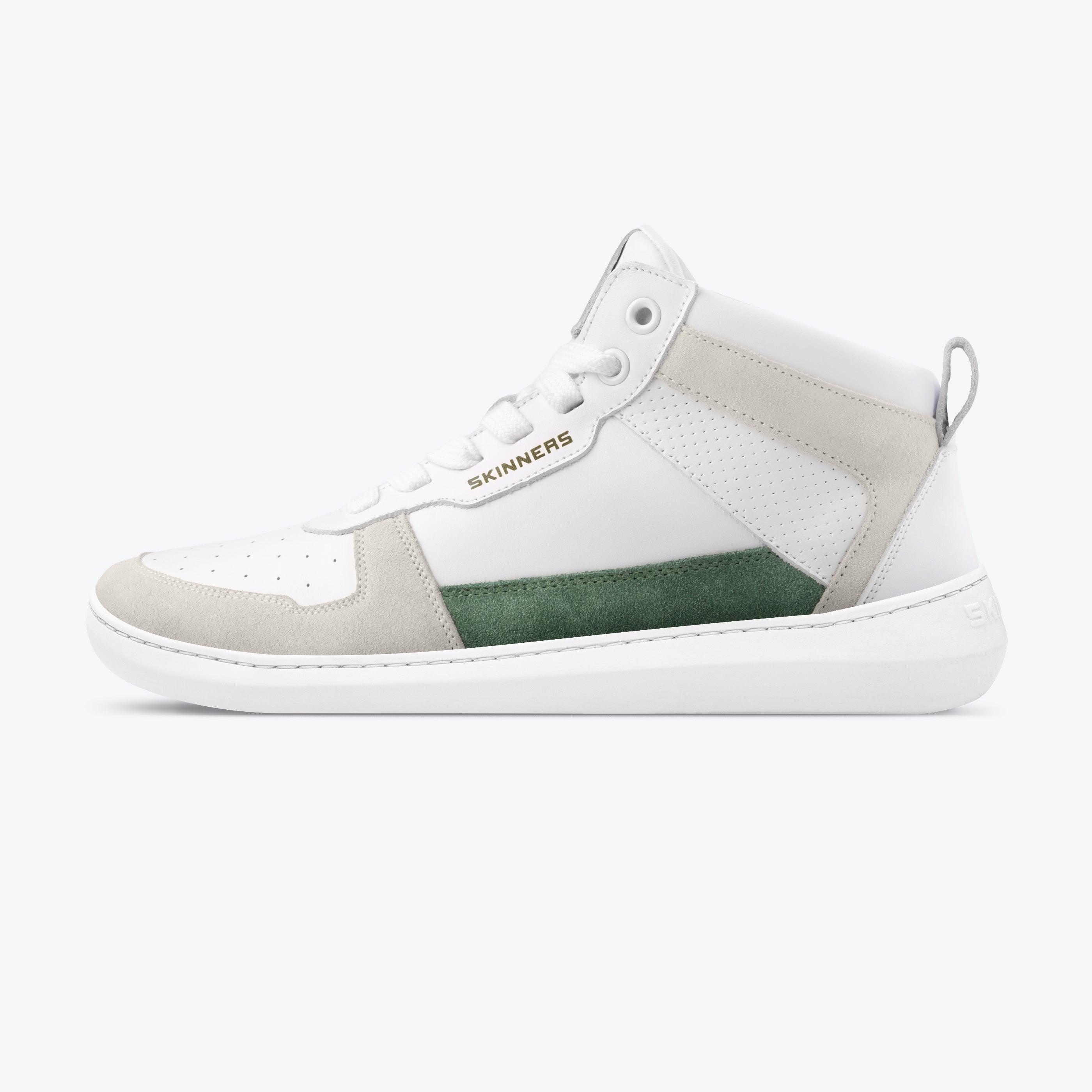 Oldschooler High Top – Green/White