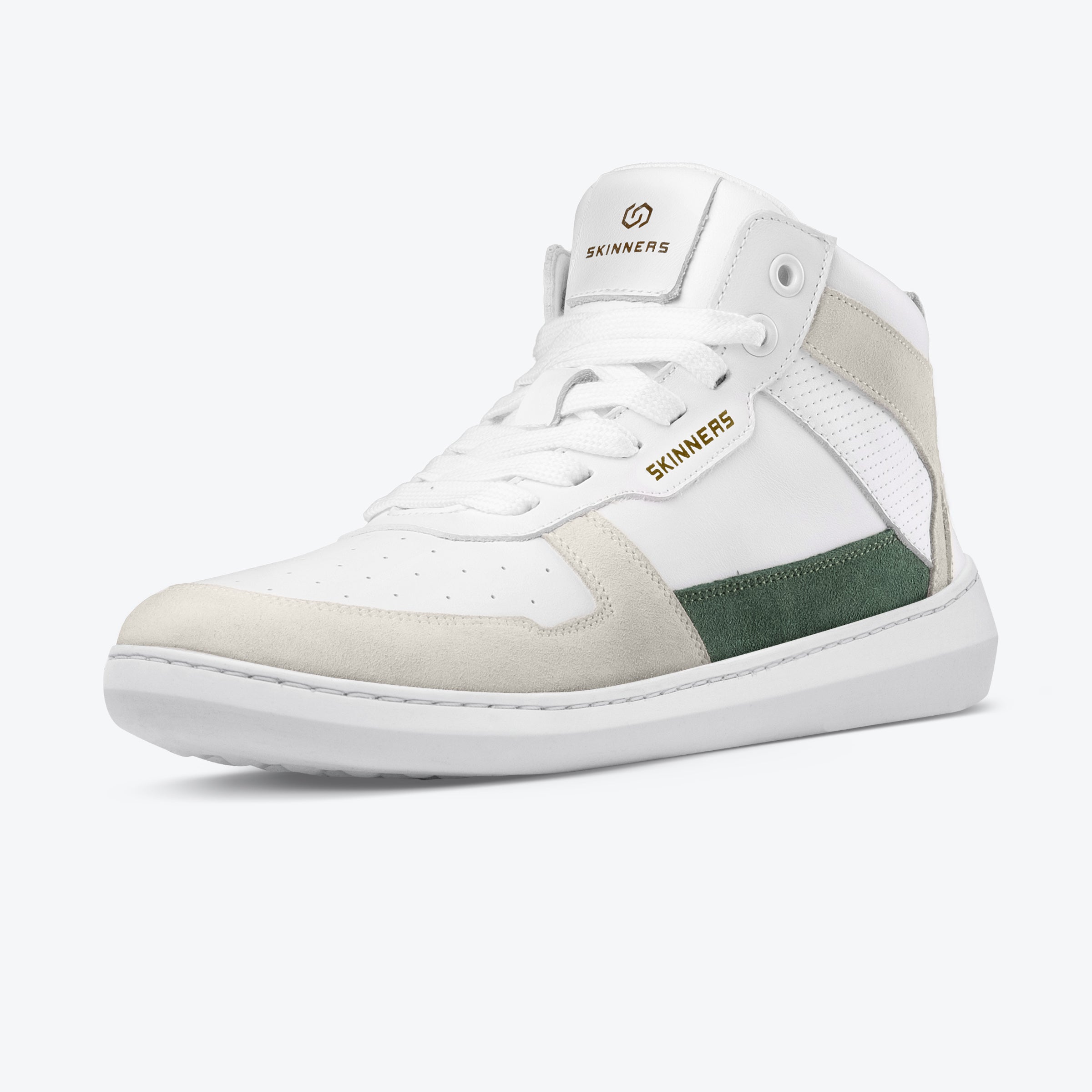 Oldschooler High Top – Green/White