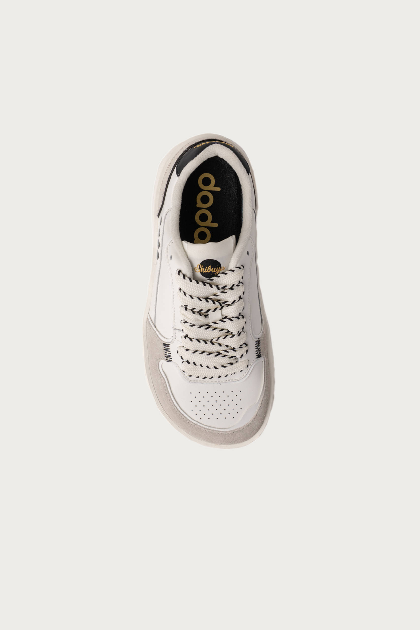 Shibuya Retro White – Black