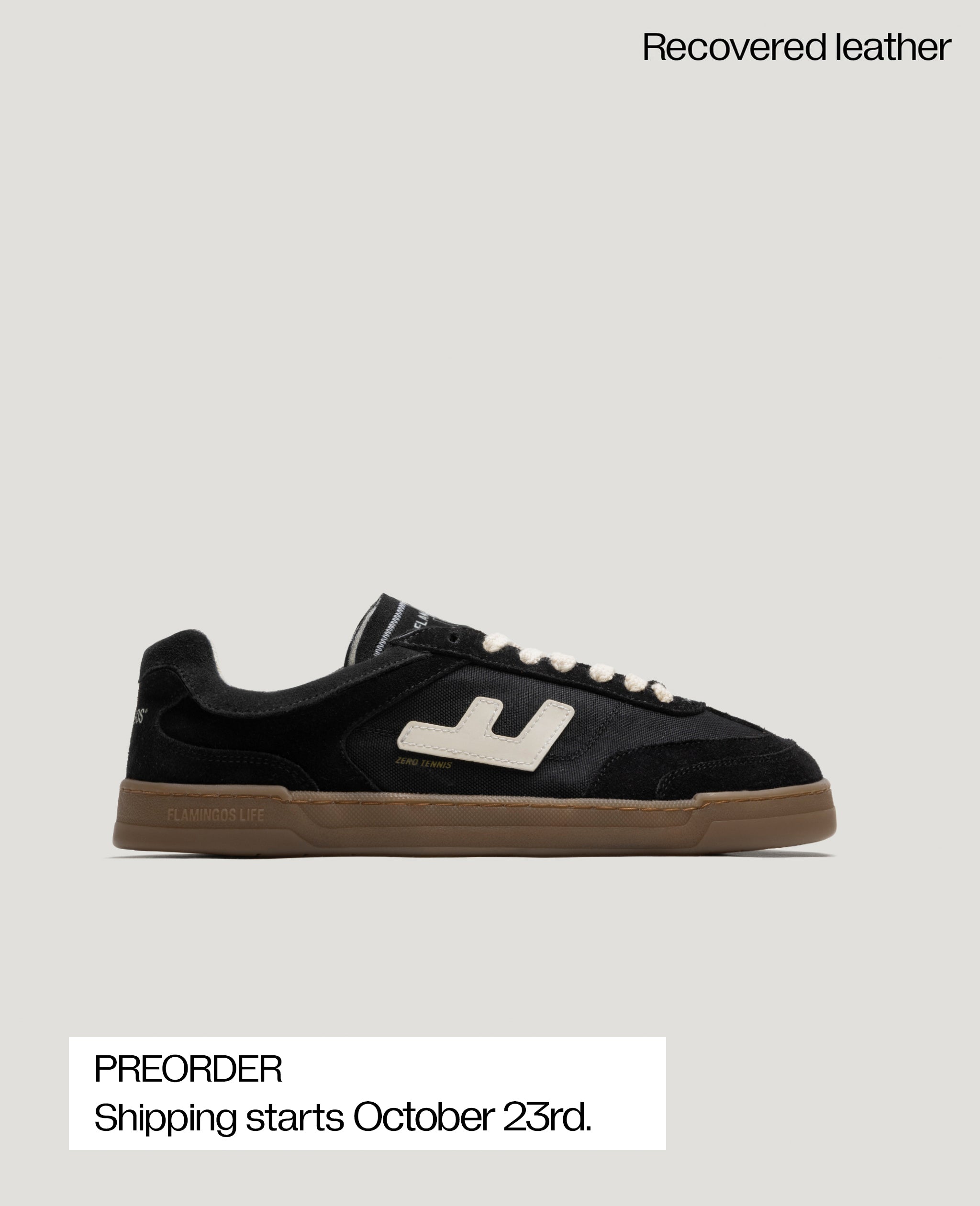 ZERO TENNIS – BLACK GUM