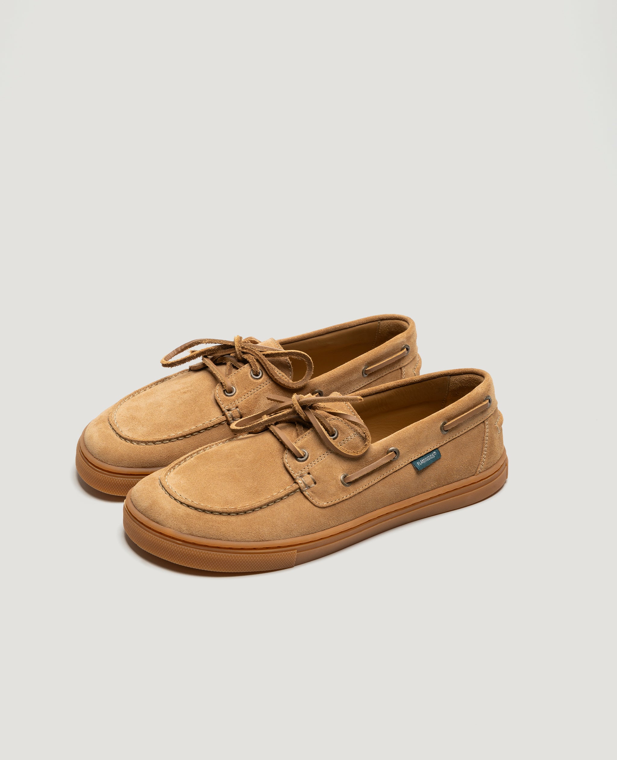ZERO BOAT – SUEDE TAN