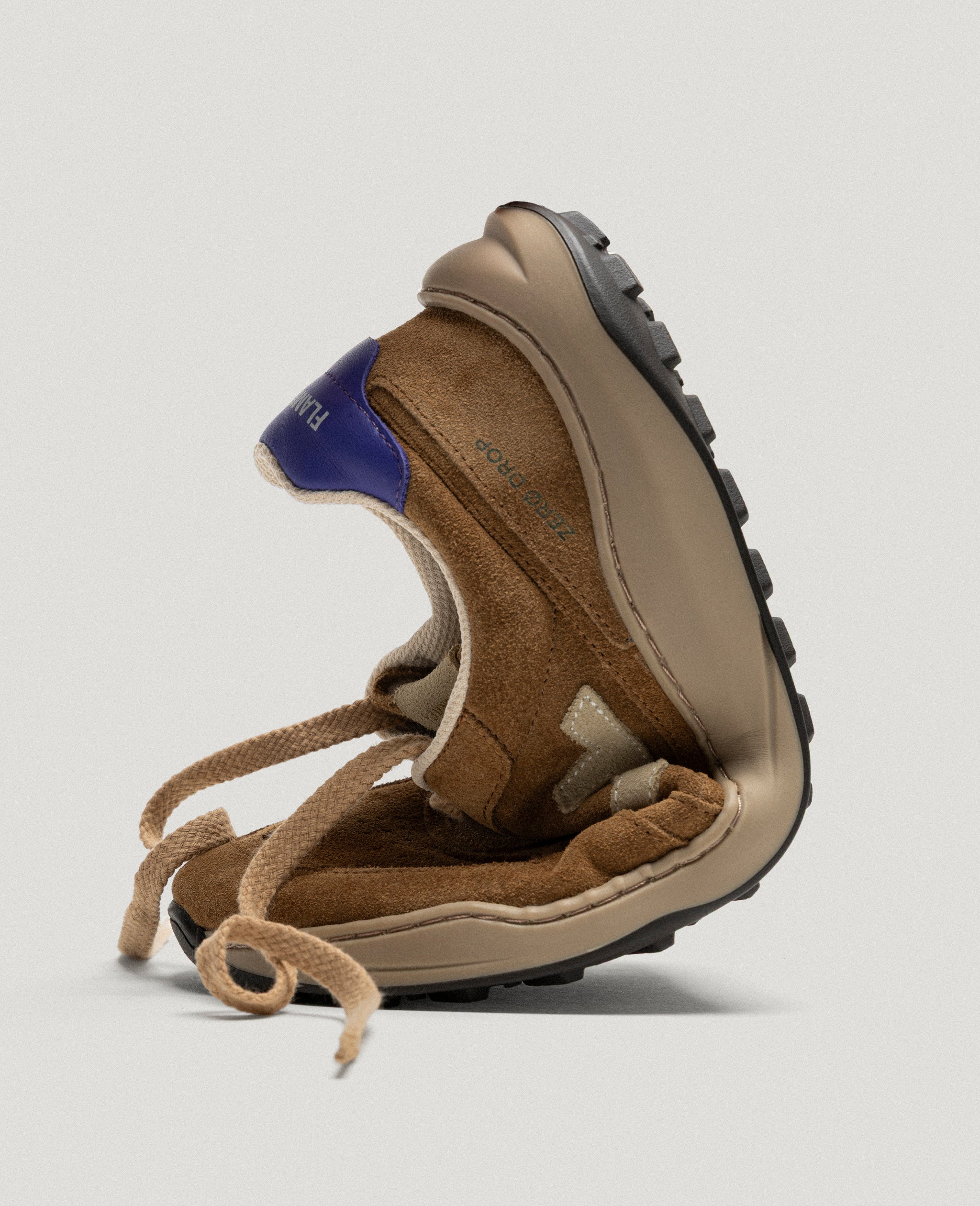 ZERO DROP – SUEDE RUSTY LEATHER