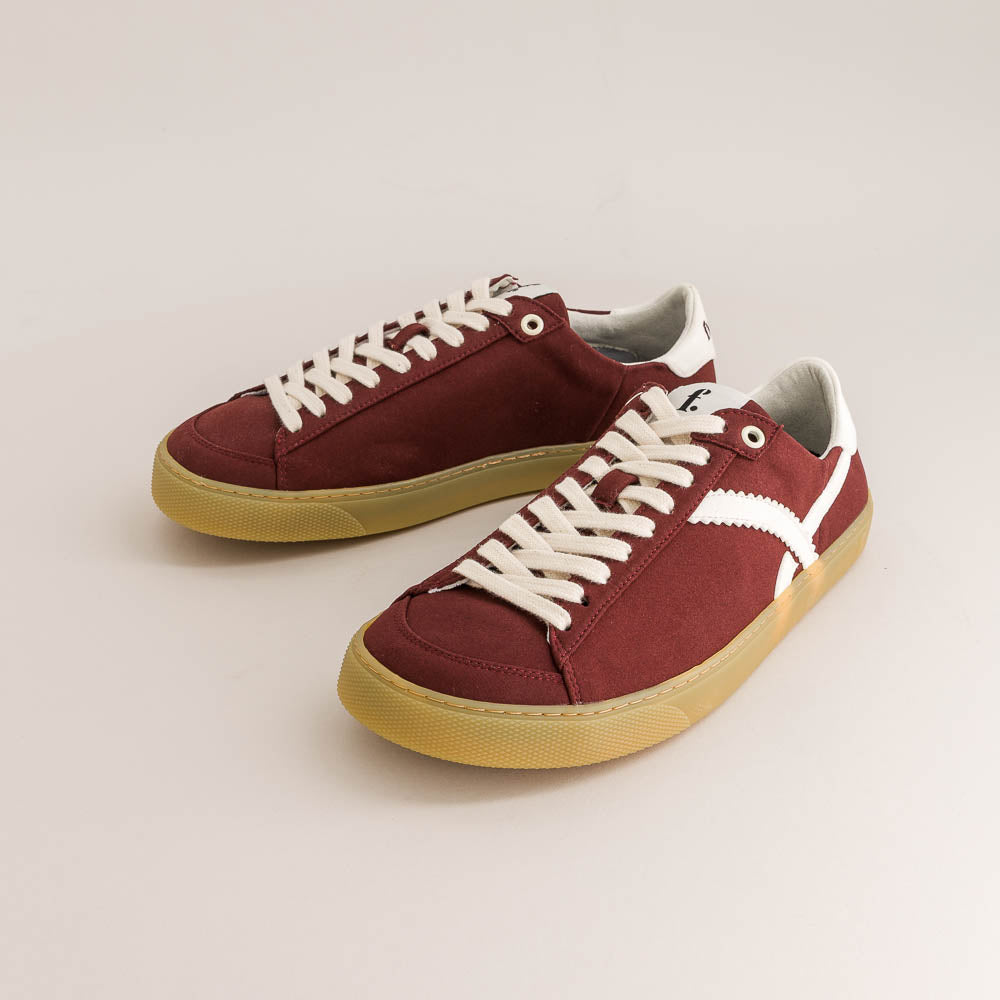 Peach – Burgundy