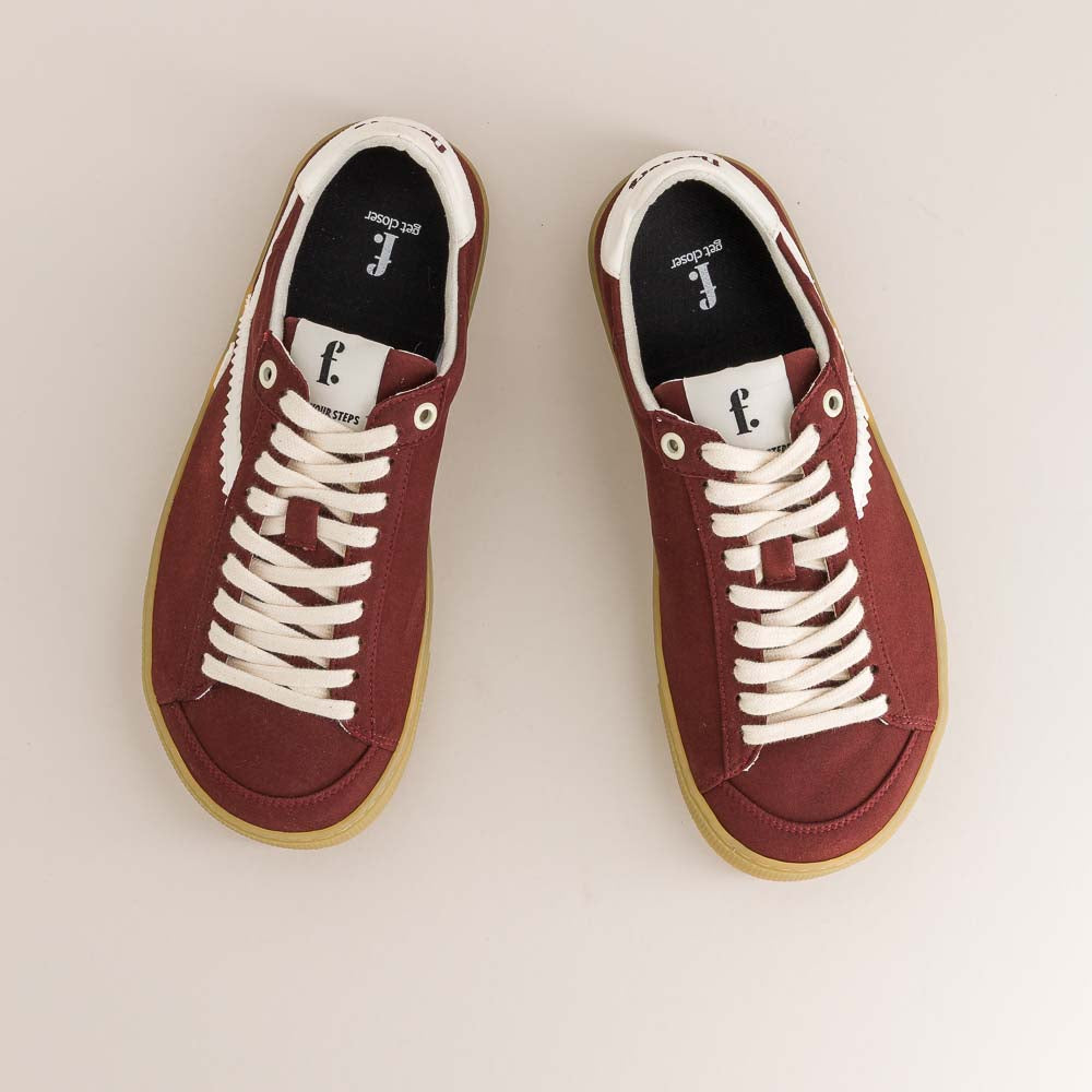 Peach – Burgundy