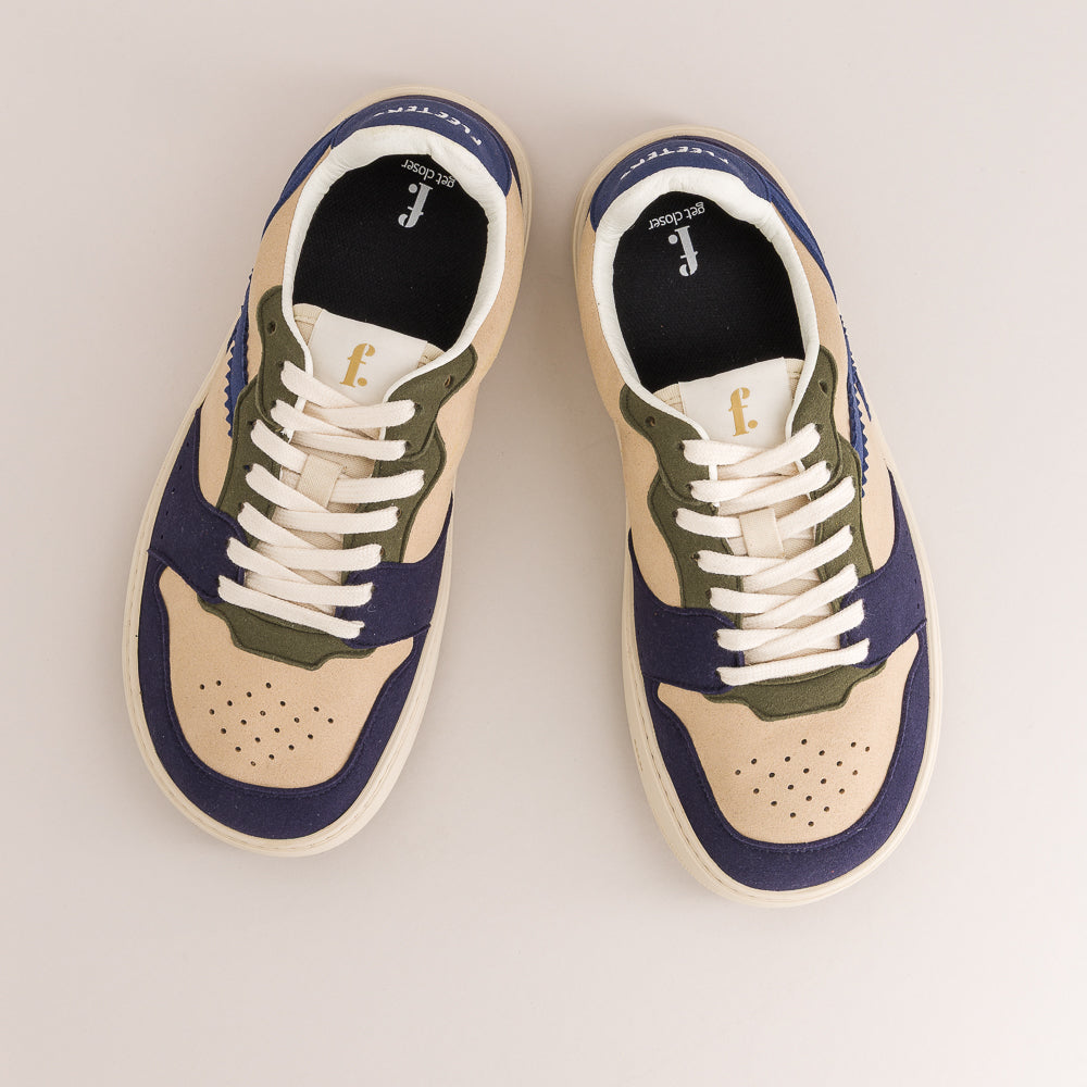 Mango – Navy & Kaki