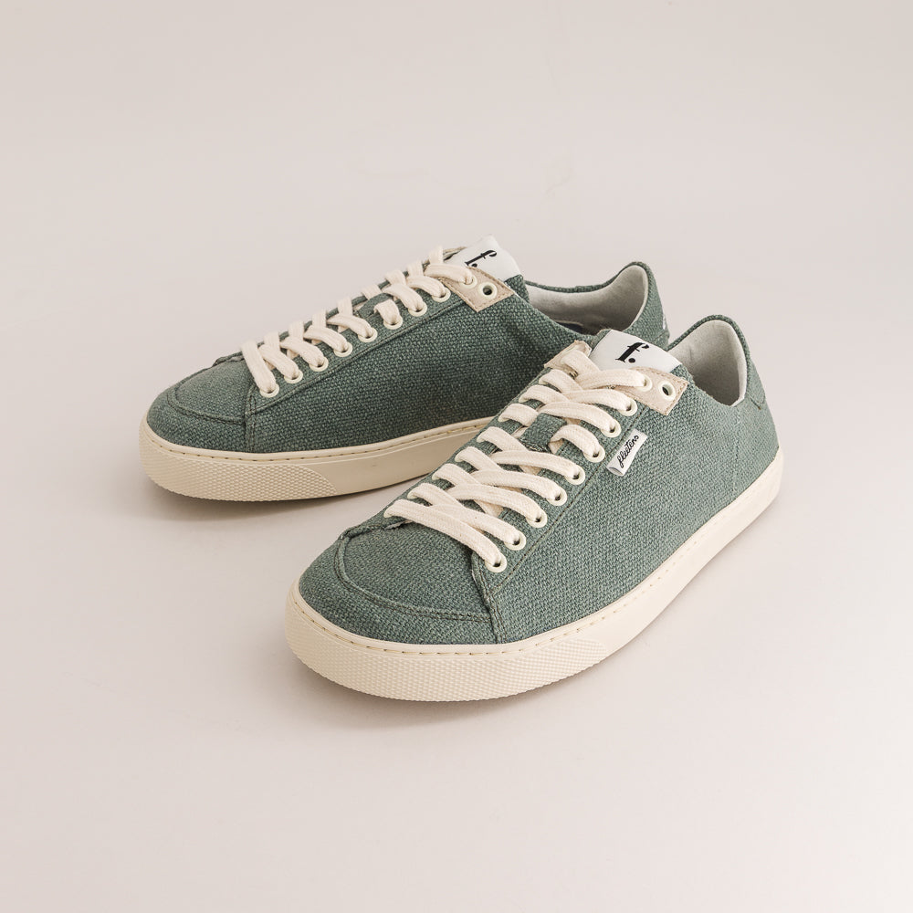 Peach – Green Wool