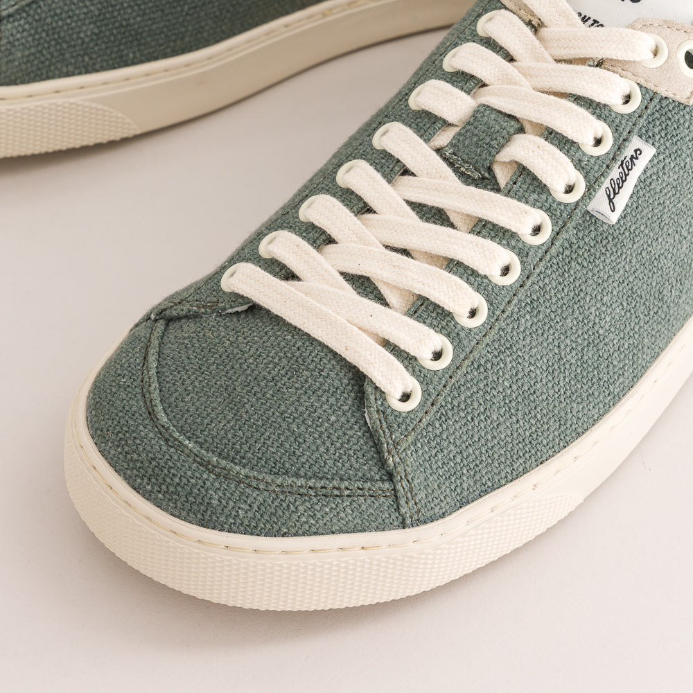 Peach – Green Wool
