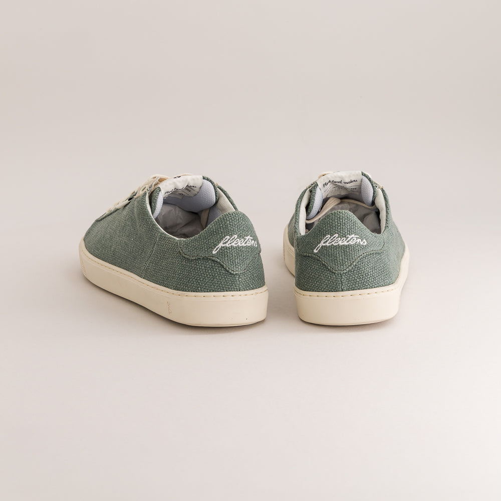 Peach – Green Wool