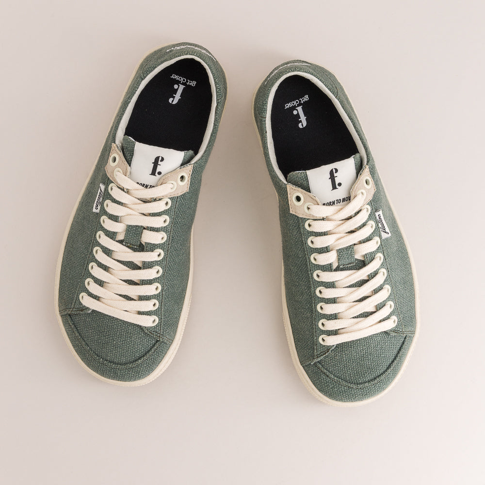 Peach – Green Wool