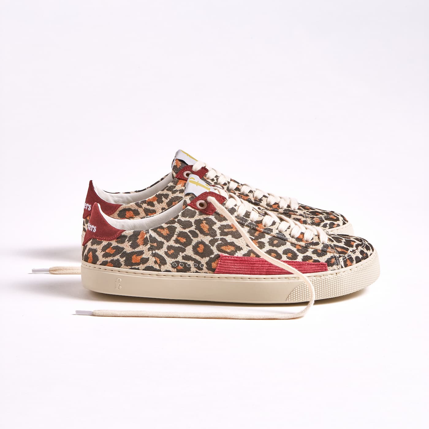 Peach – Leopard Borgona