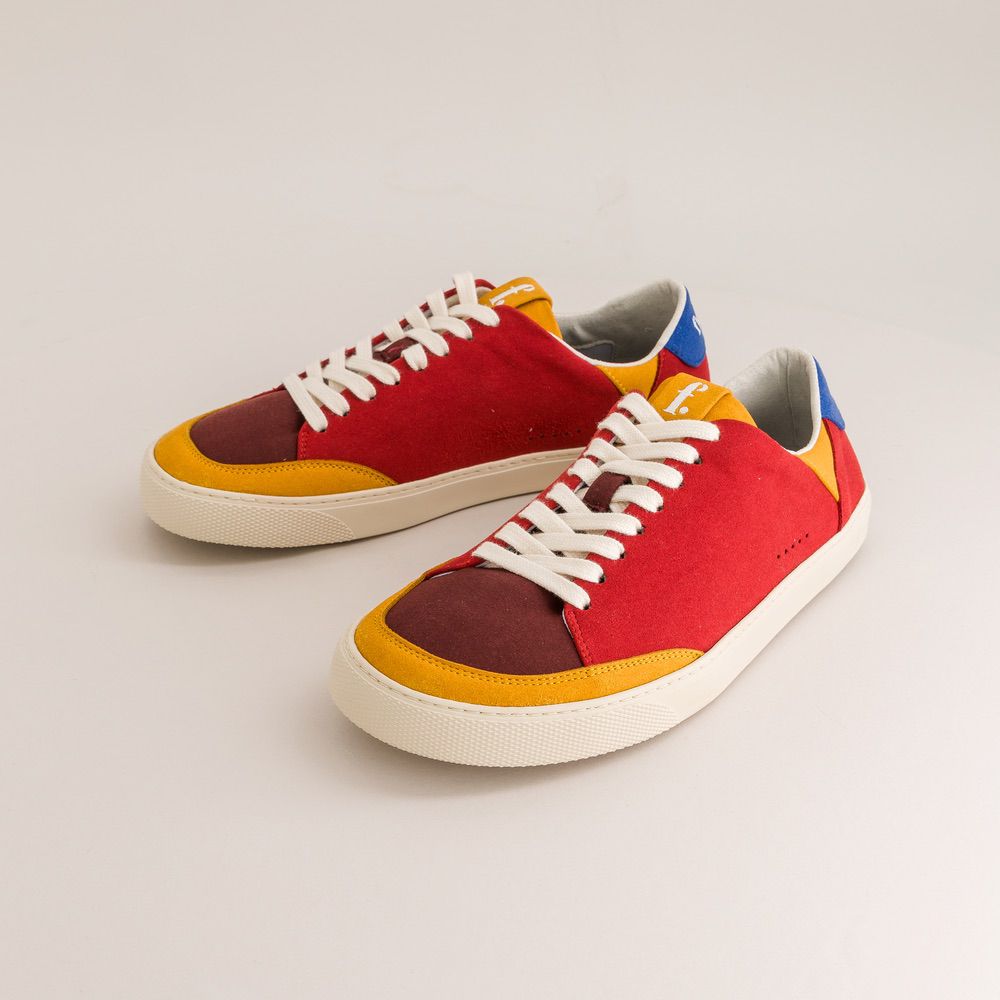 Blue / Multi / Red