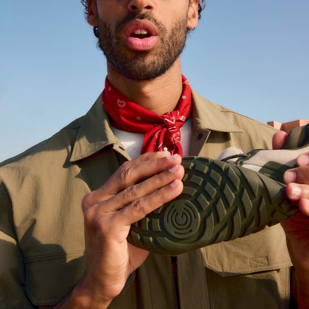 All Terrain Low 2.0 Men – Khaki/Orange
