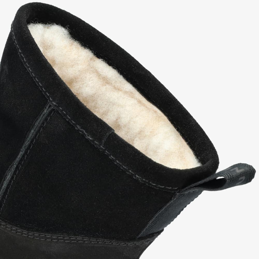 Cozy Boot Low Women – Black