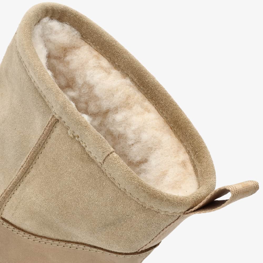 Cozy Boot Low Women – Cappuccino
