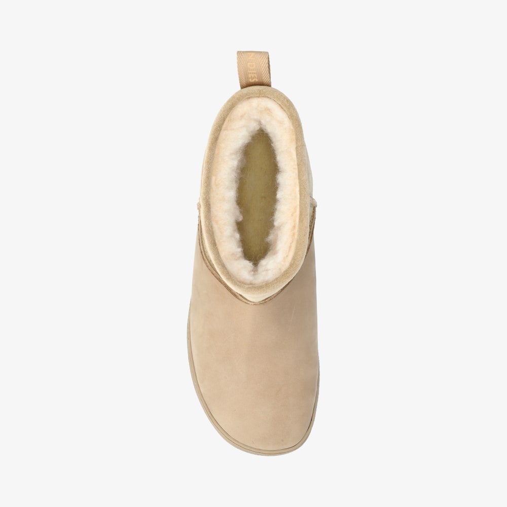 Cozy Boot Low Women – Cappuccino