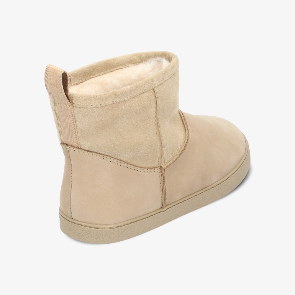 Cozy Boot Low Women – Cappuccino