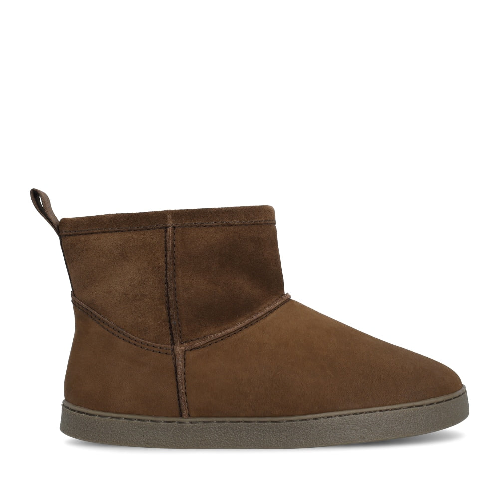 Cozy Boot Low Women – Chocolate