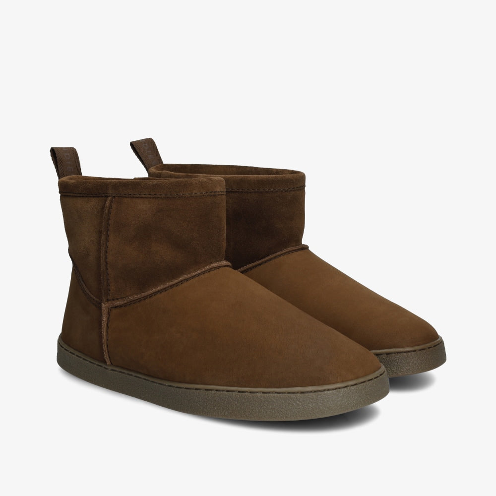Cozy Boot Low Women – Chocolate