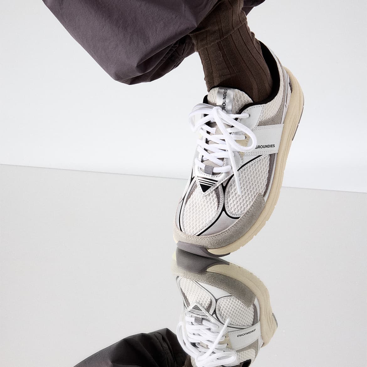 GROUNDIES® Starlite 2.0 Women – White/Silver/Black
