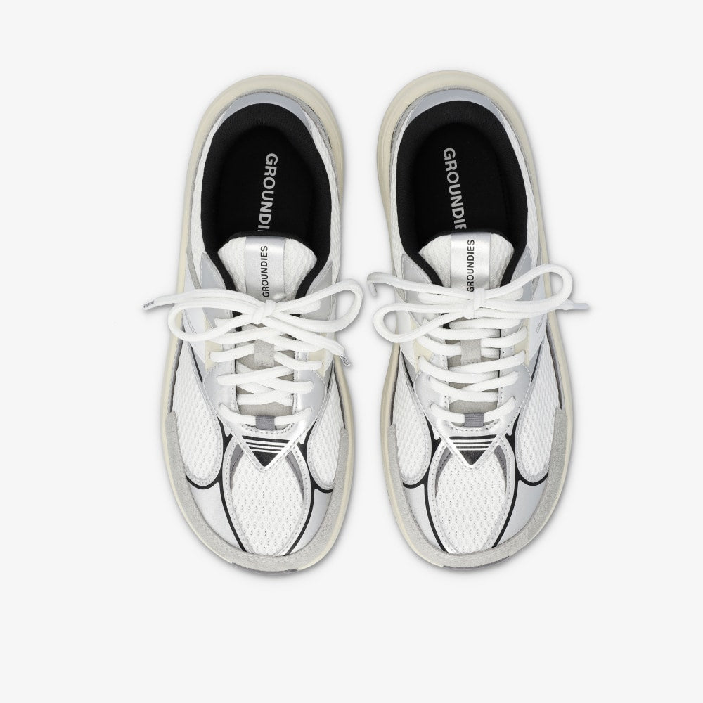 GROUNDIES® Starlite 2.0 Women – White/Silver/Black