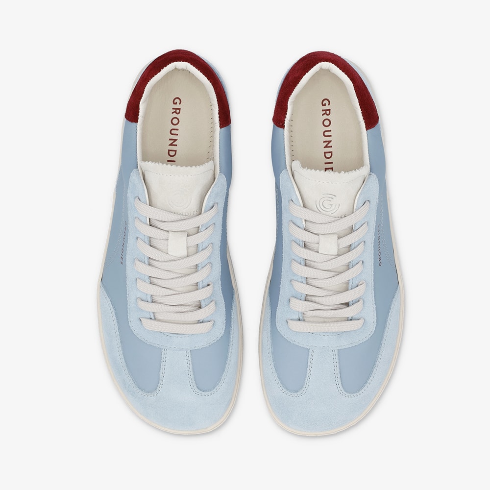 Panama Men – Sky Blue/Burgundy