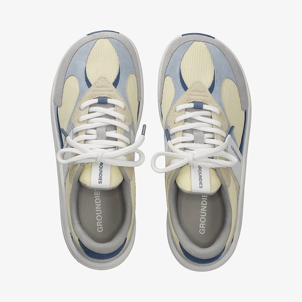GROUNDIES® Starlite 2.0 Men – Lemon Cream/Sky Blue