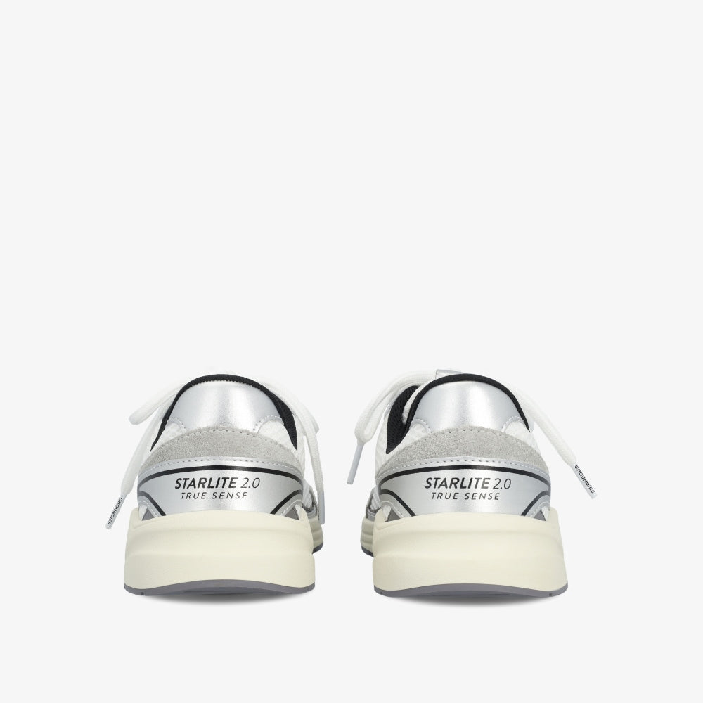 GROUNDIES® Starlite 2.0 Men – White/Silver/Black