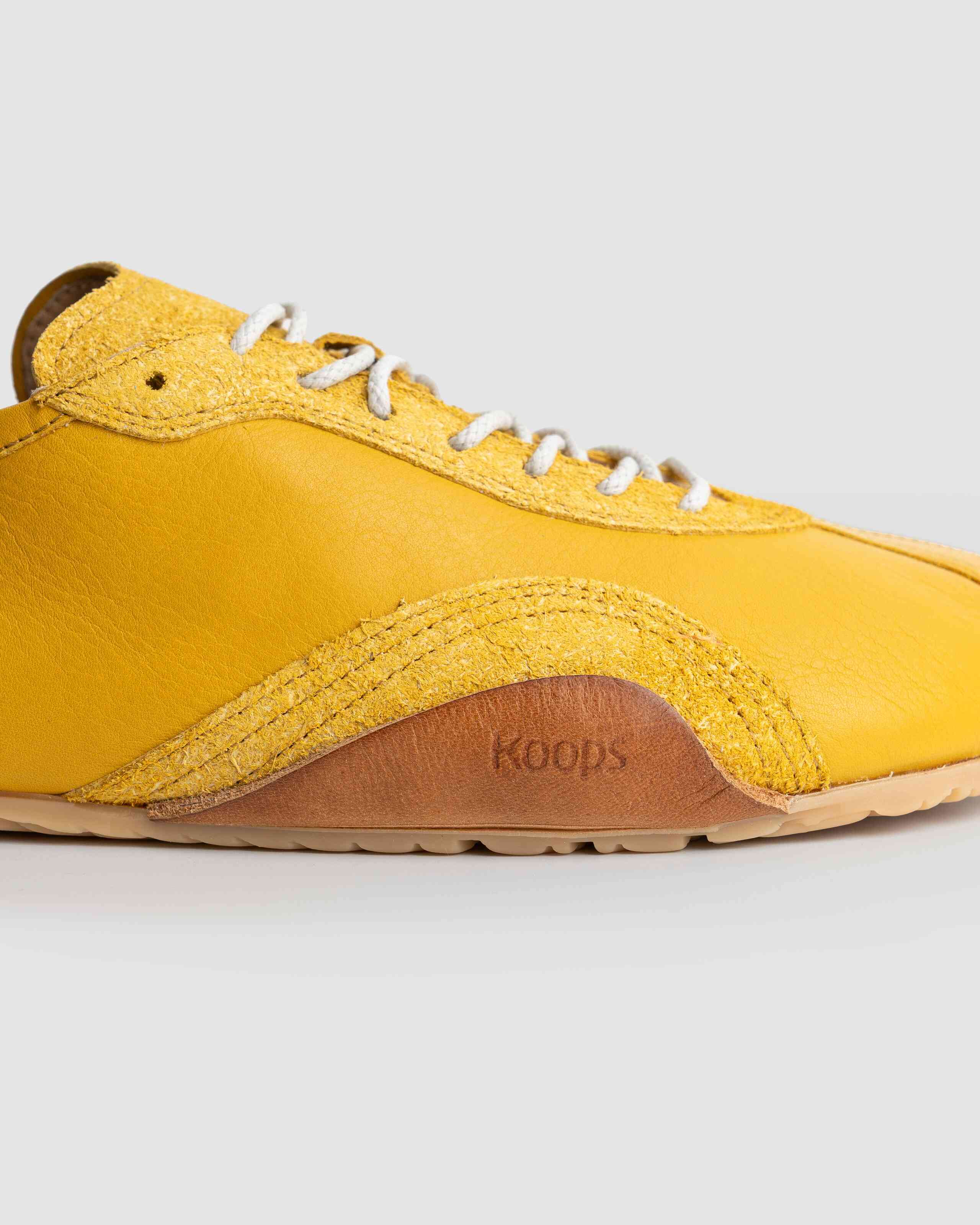Zen nappa barefoot sneaker – sulphur