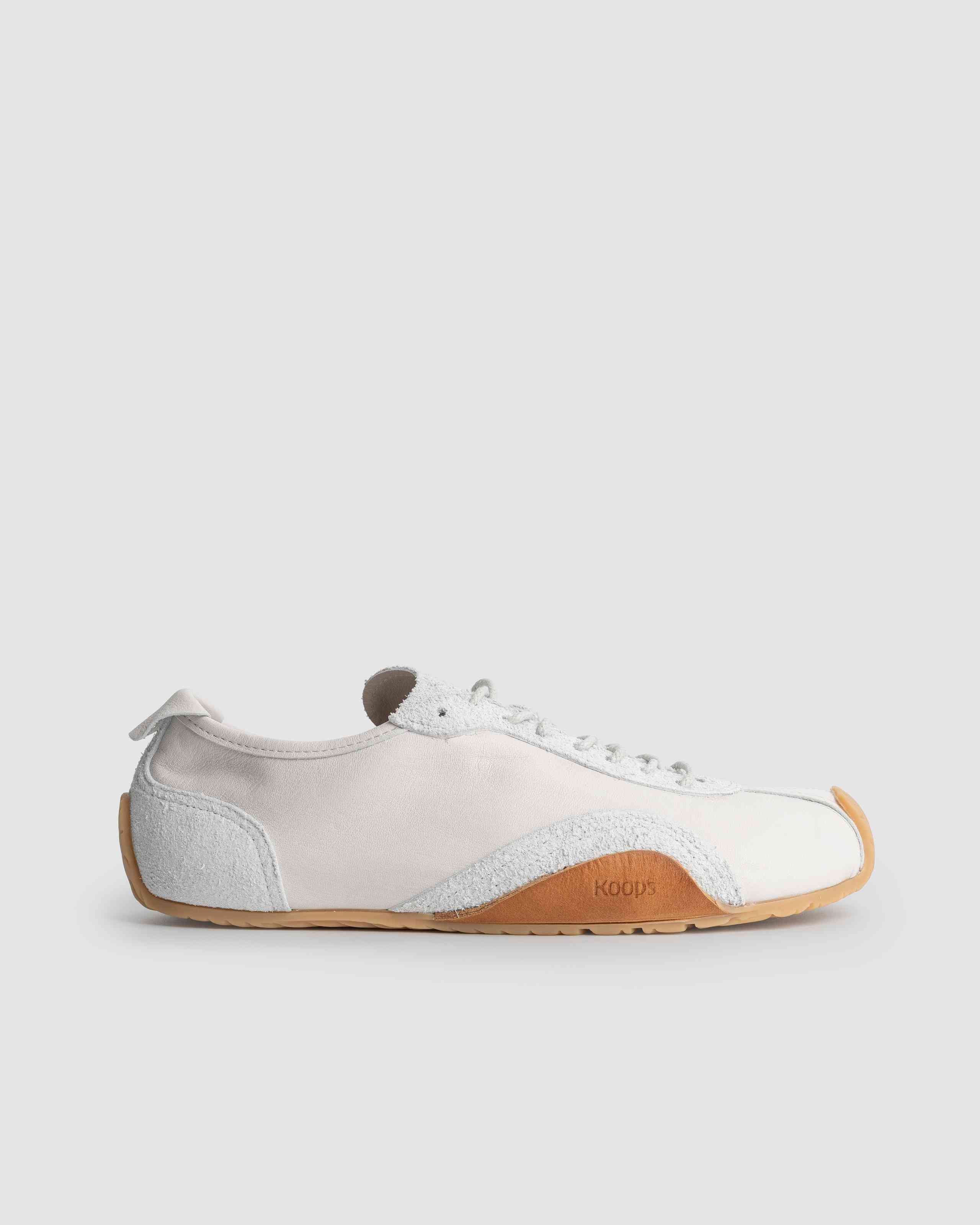 Zen nappa barefoot sneaker – snow