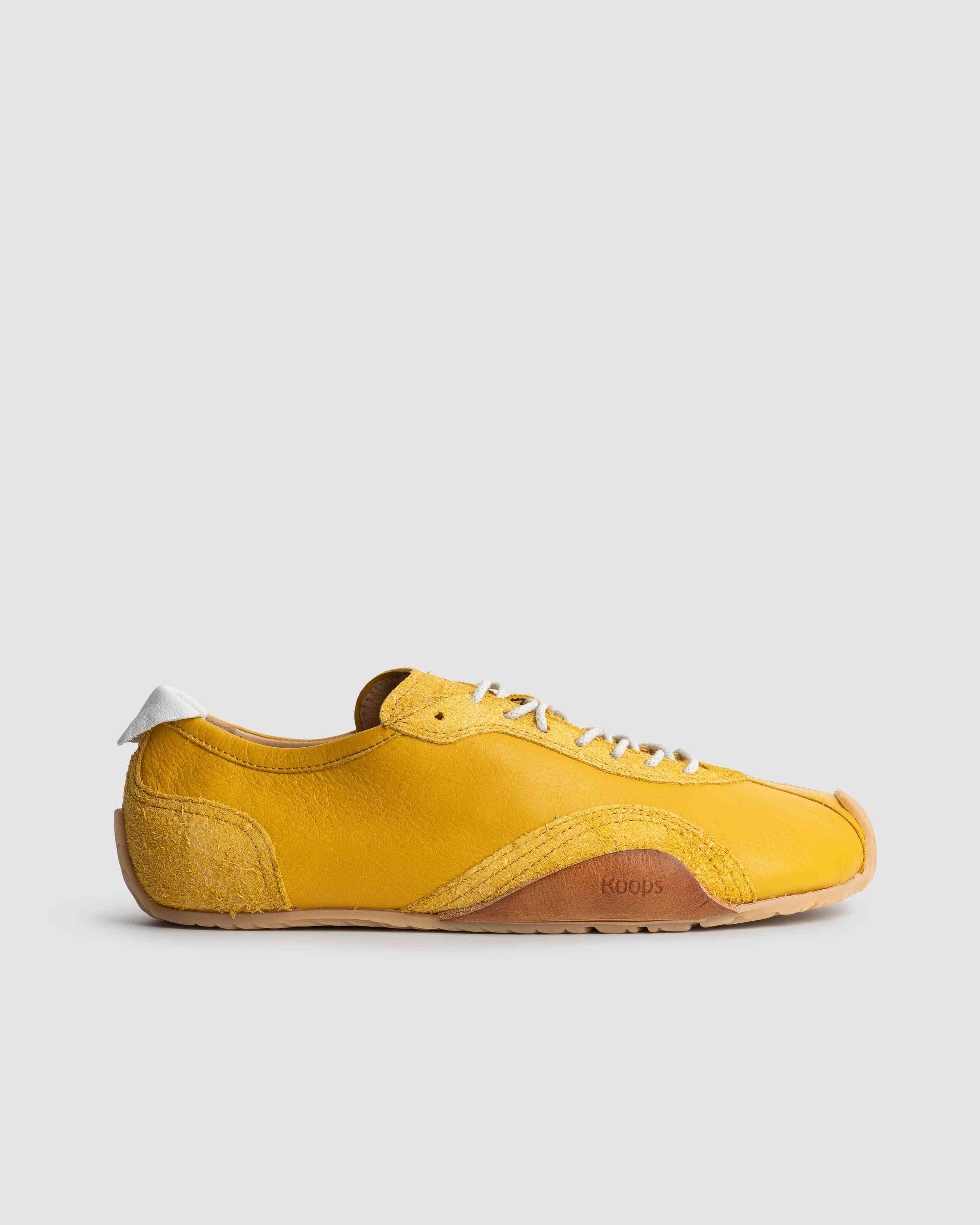 Zen nappa barefoot sneaker – sulphur