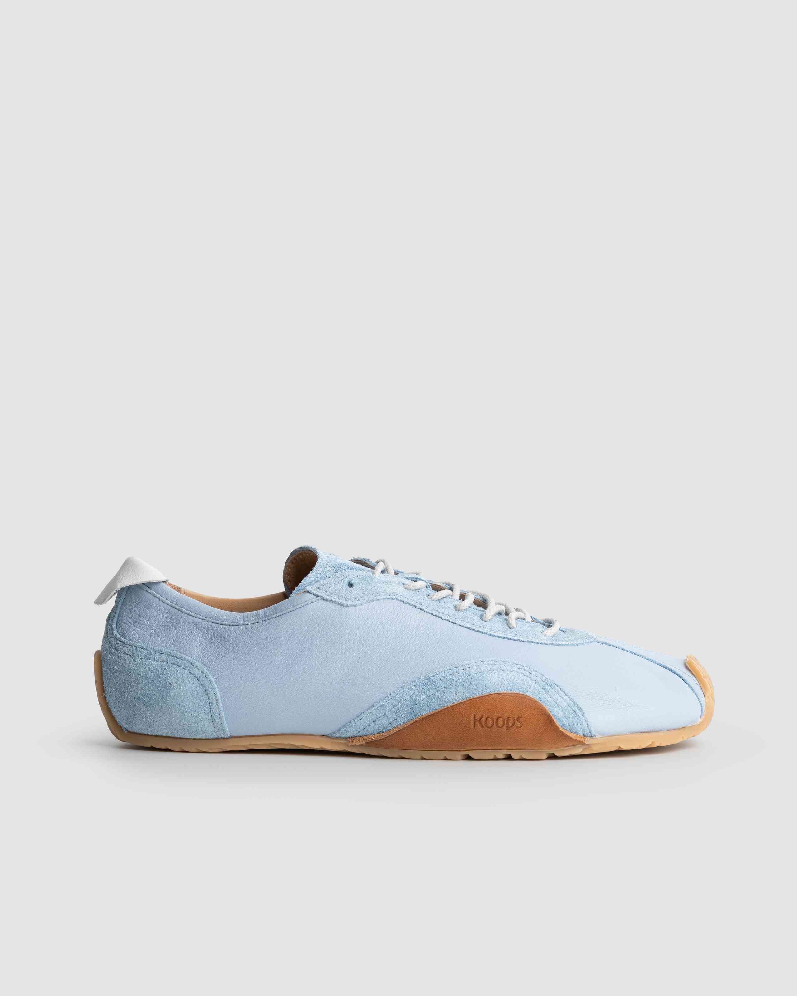 Zen nappa barefoot sneaker – light ocean