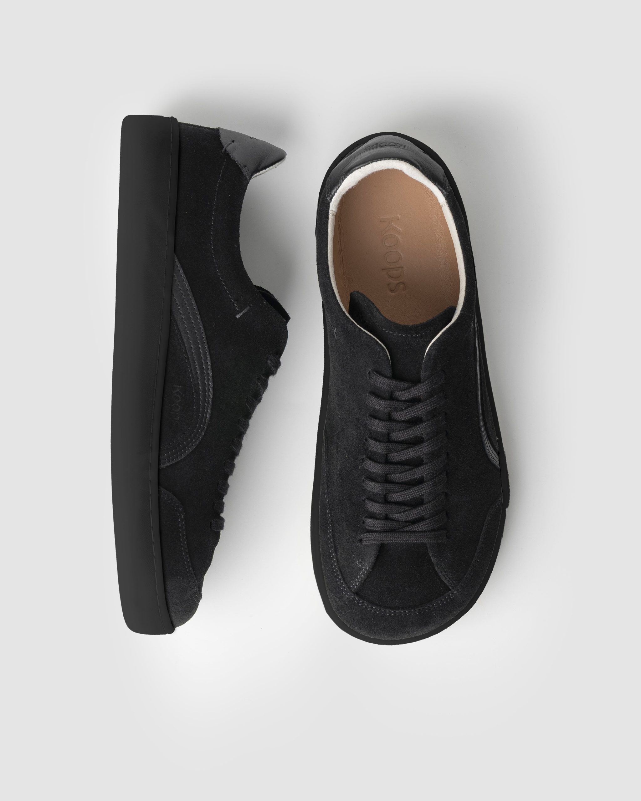 Kai barefoot sneaker – coal