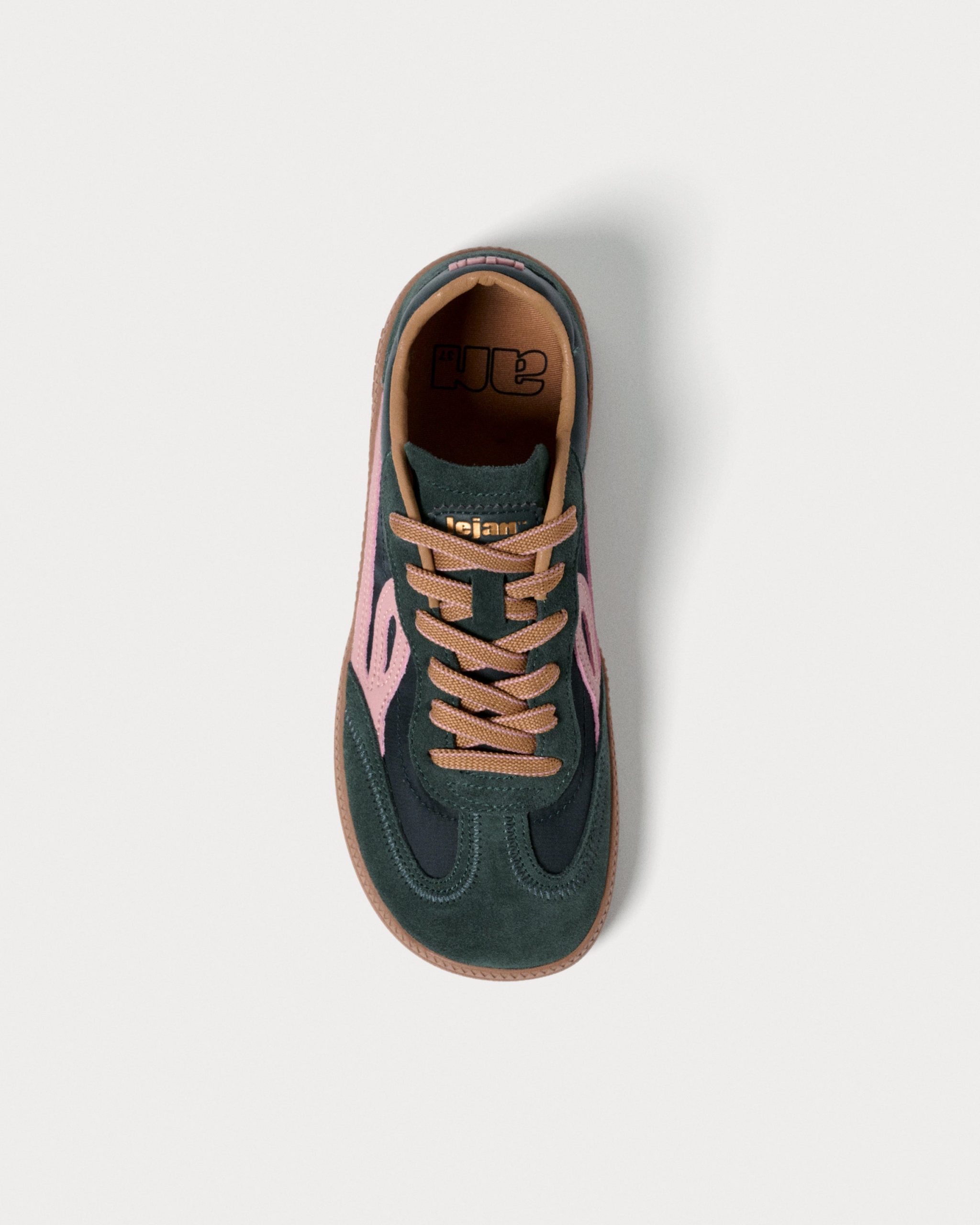 Lejan One – Dark Green / Pink