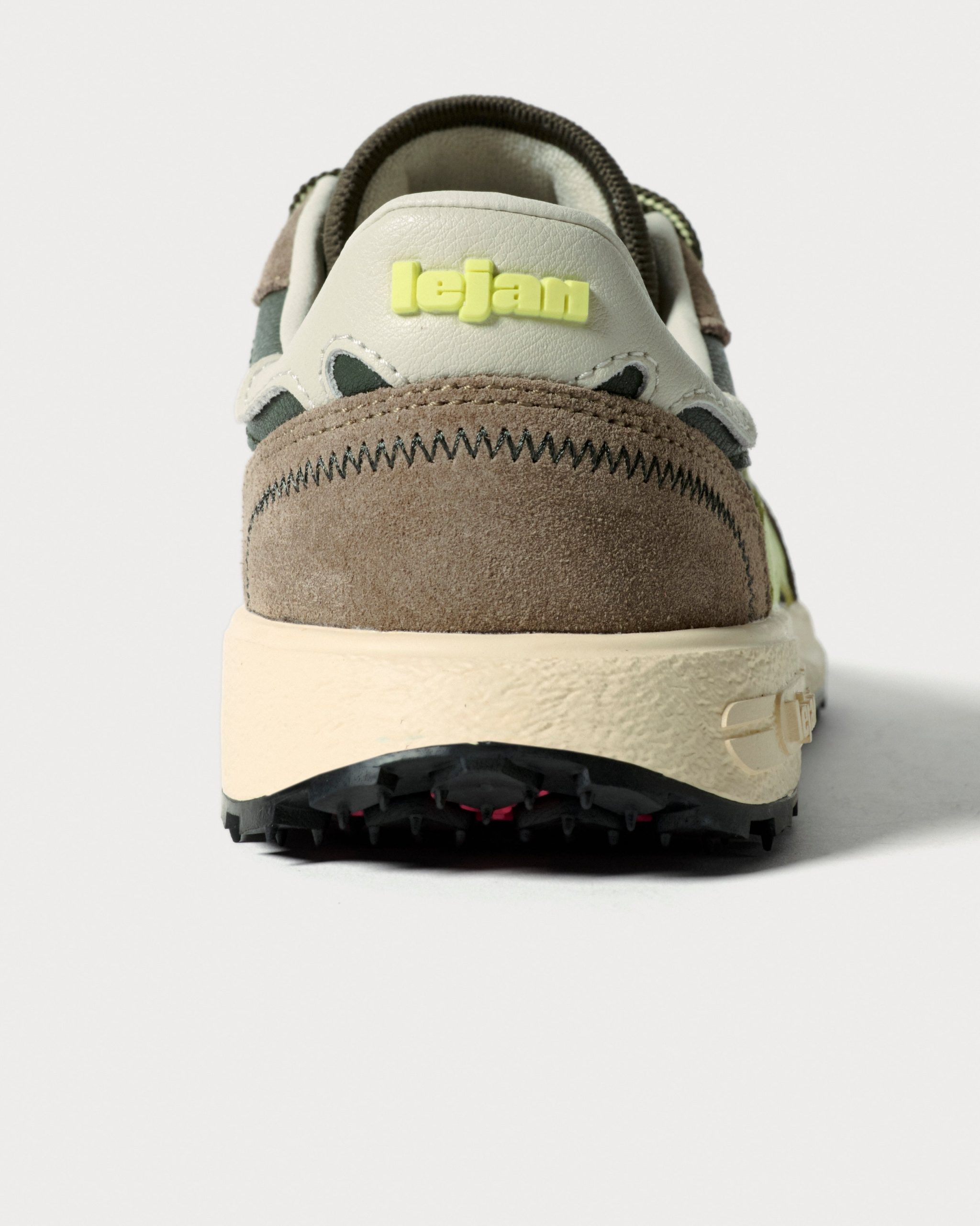 Lejan Melrose – Dark Olive / Lime