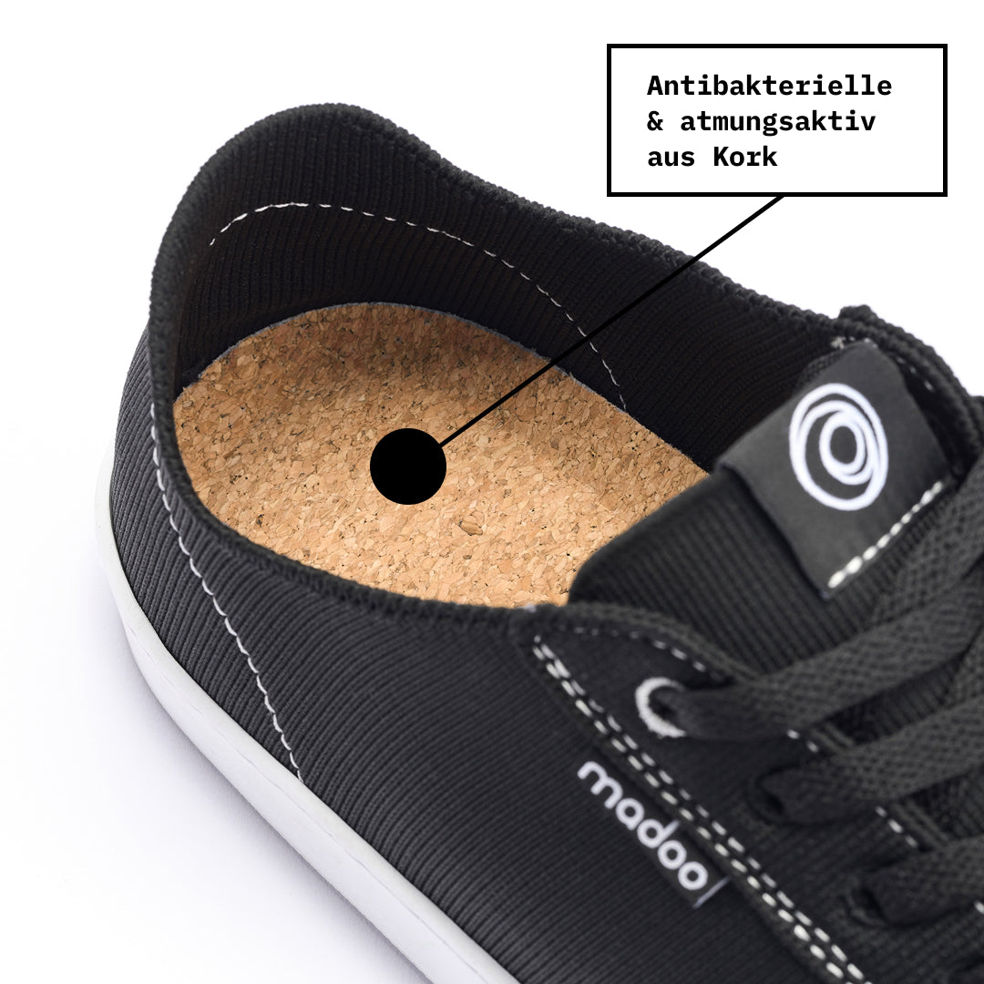 Rotterdam Sneaker – Black/White
