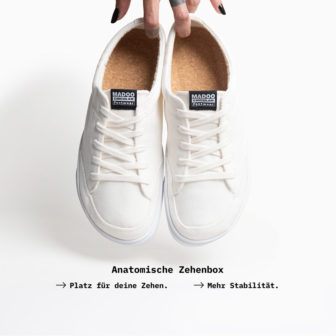 Vienna Sneaker – Natural White/White