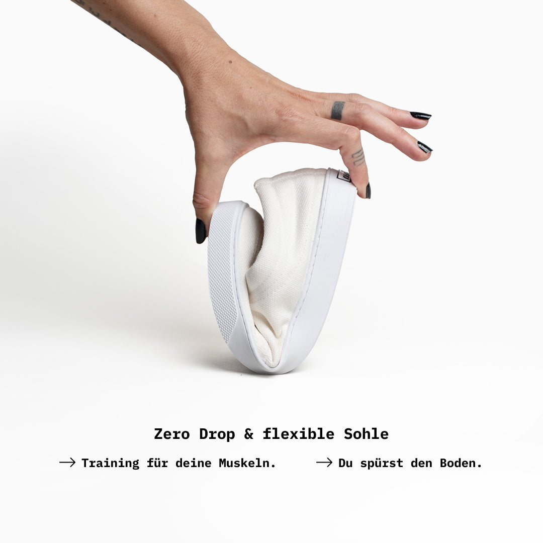 Vienna Sneaker – Natural White/White