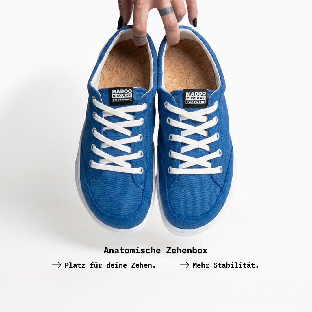 Vienna Sneaker – Blue/White