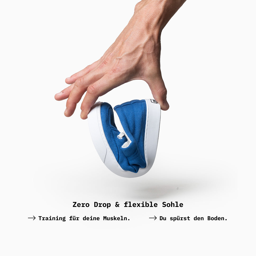 Vienna Sneaker – Blue/White