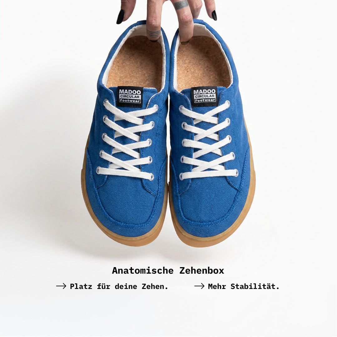 Vienna Sneaker – Blue/Gum