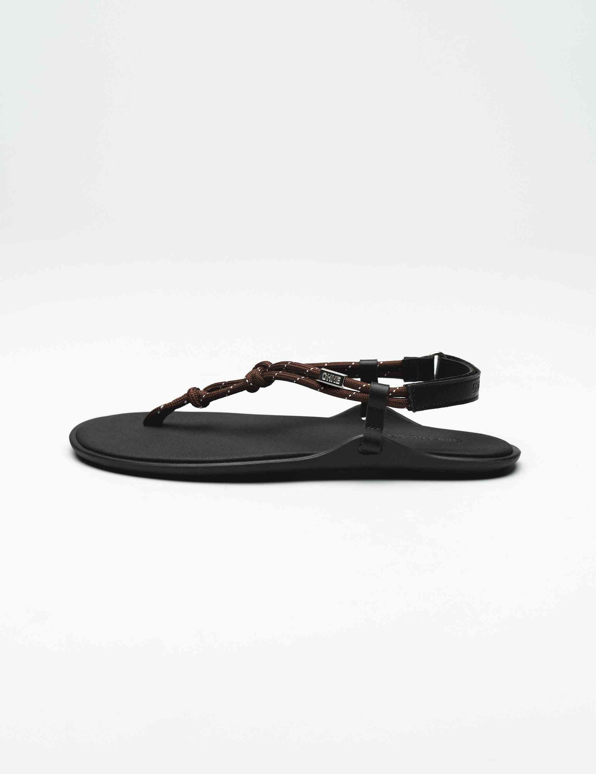 CORD SANDAL TULUM – BROWN