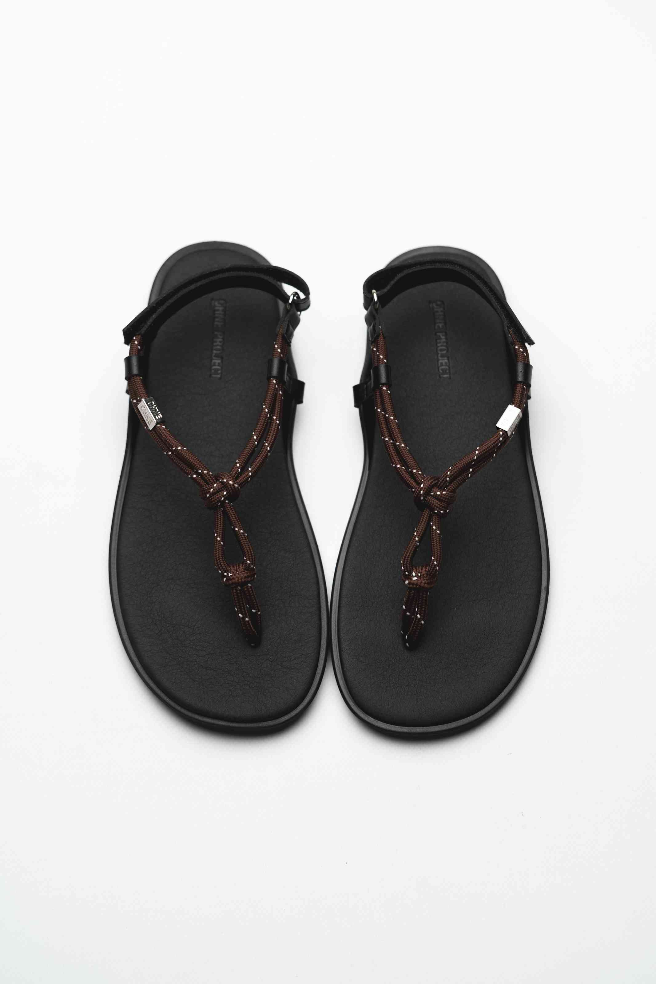 CORD SANDAL TULUM – BROWN