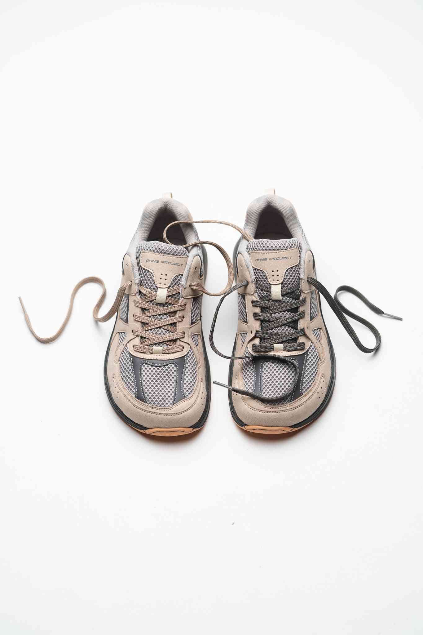 SNEAKER RETRO RUN – NUDE